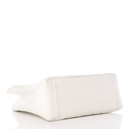 Chanel Caviar Quilted Grand Shopping Tote GST White 4 of 27