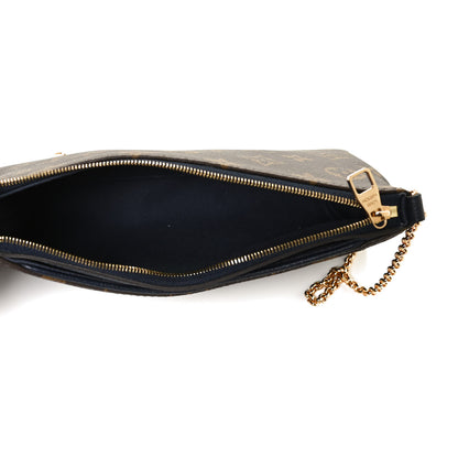 Louis Vuitton Monogram Pallas Clutch Blue Marine 5 of 13