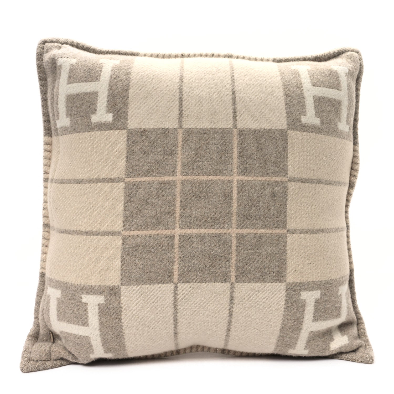 Hermes Wool Cashmere Avalon III Pillow PM Coco Camomille 2 of 4