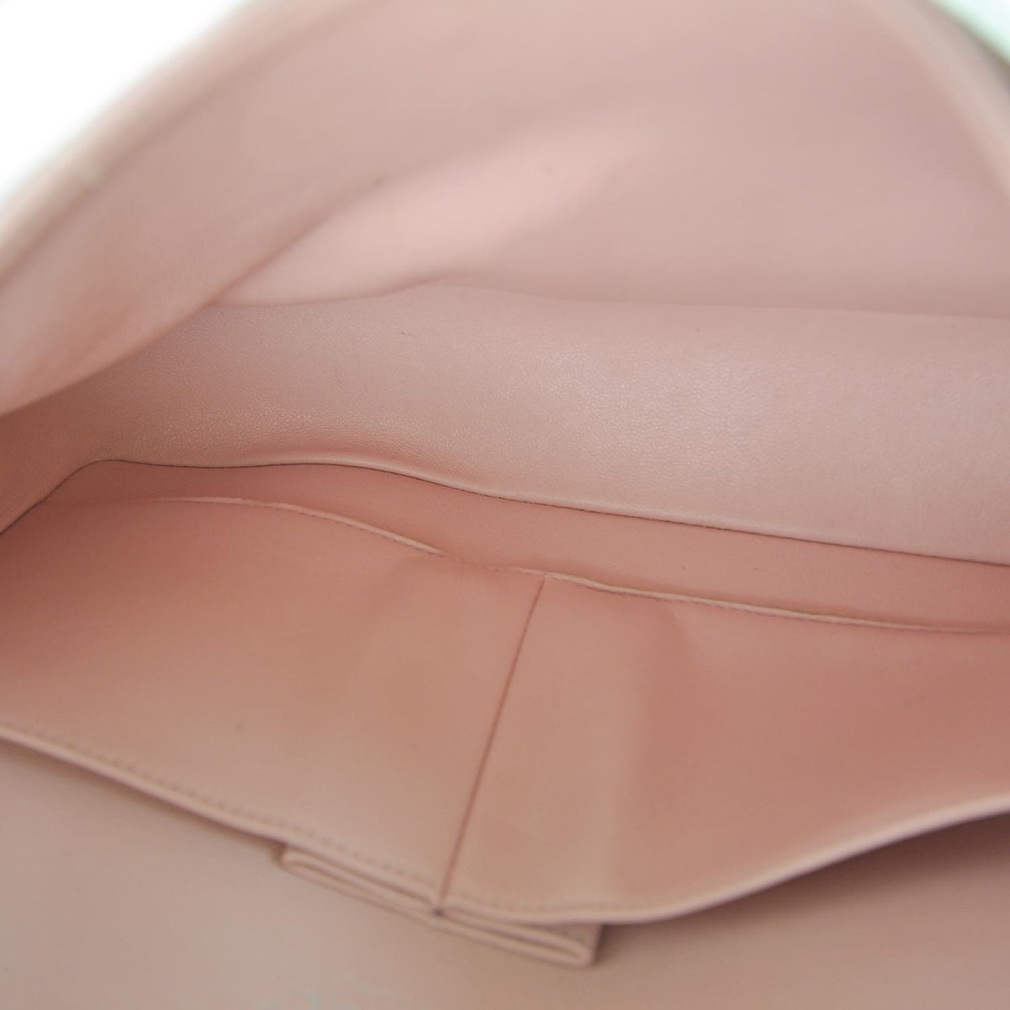 Caviar Medium Double Flap Pink SHW