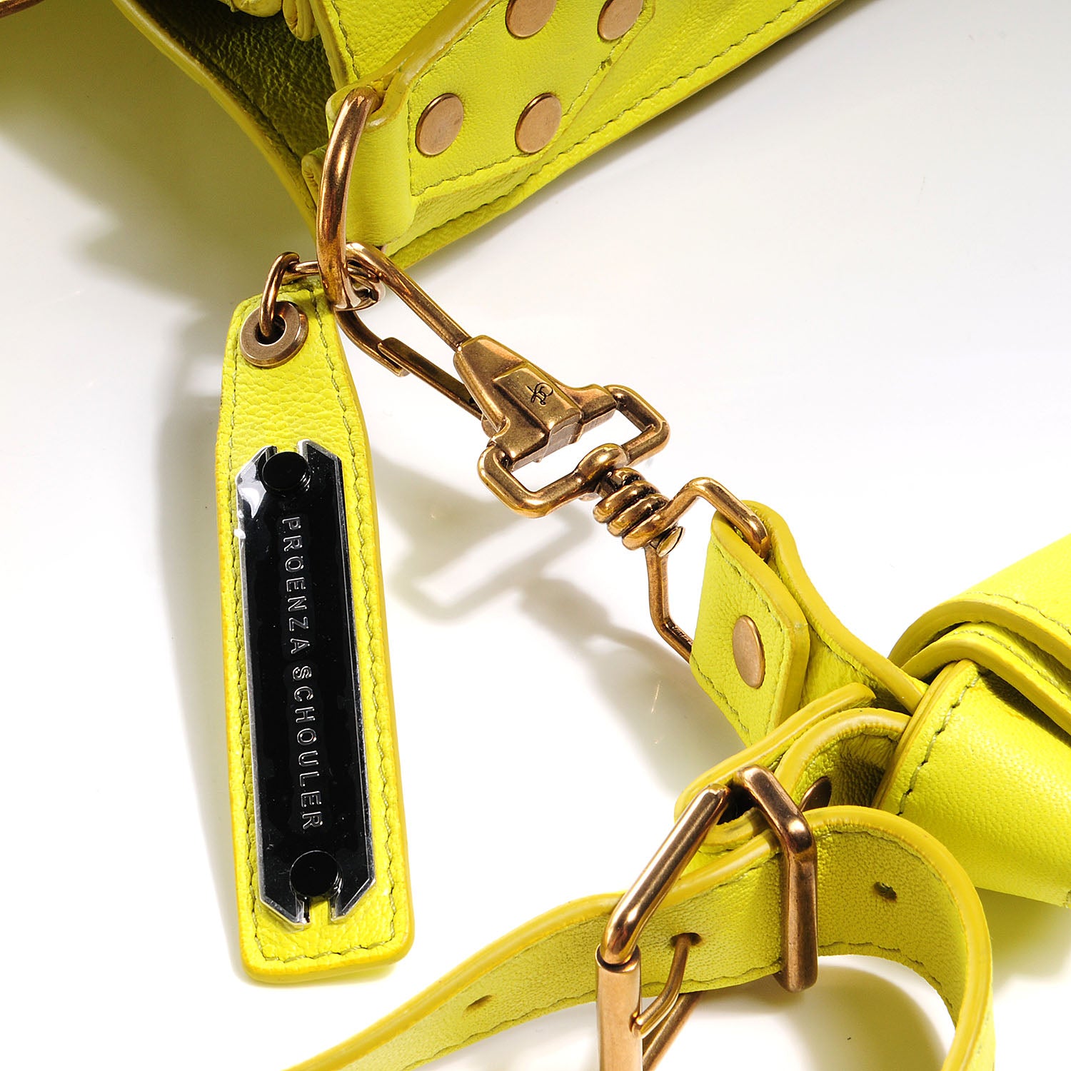 Proenza Schouler Leather PS1 Tote Citron 13 of 13