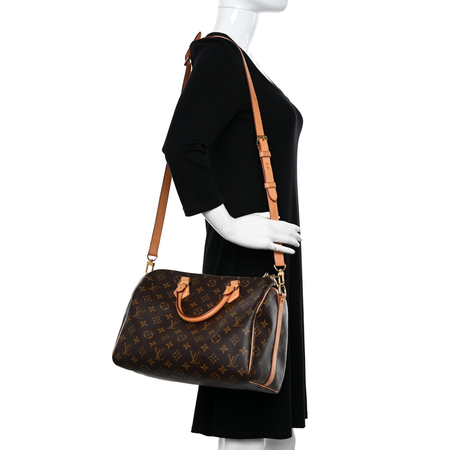 Louis Vuitton Monogram Speedy Bandouliere 30 2 of 13