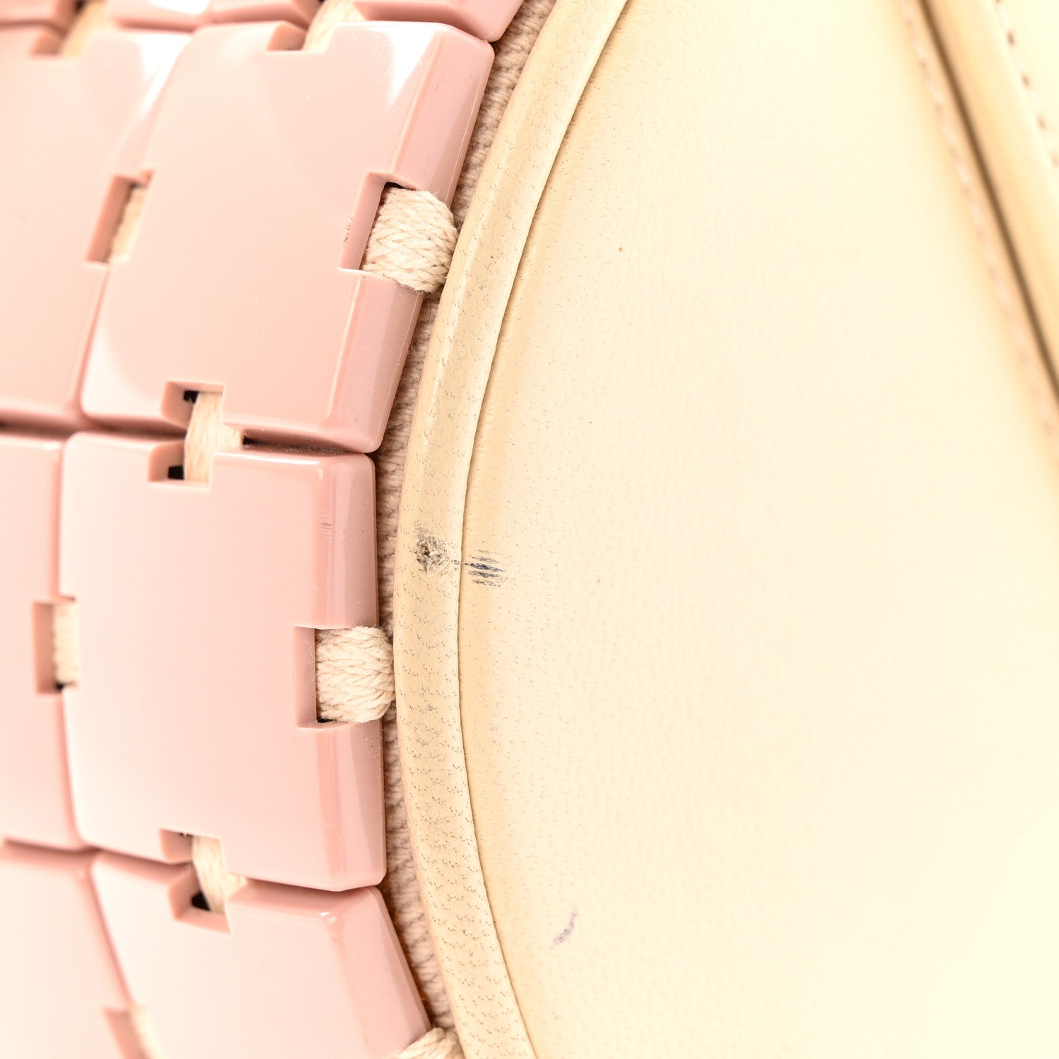 Chanel Lambskin Resin Tile Bowler Pink 12 of 12