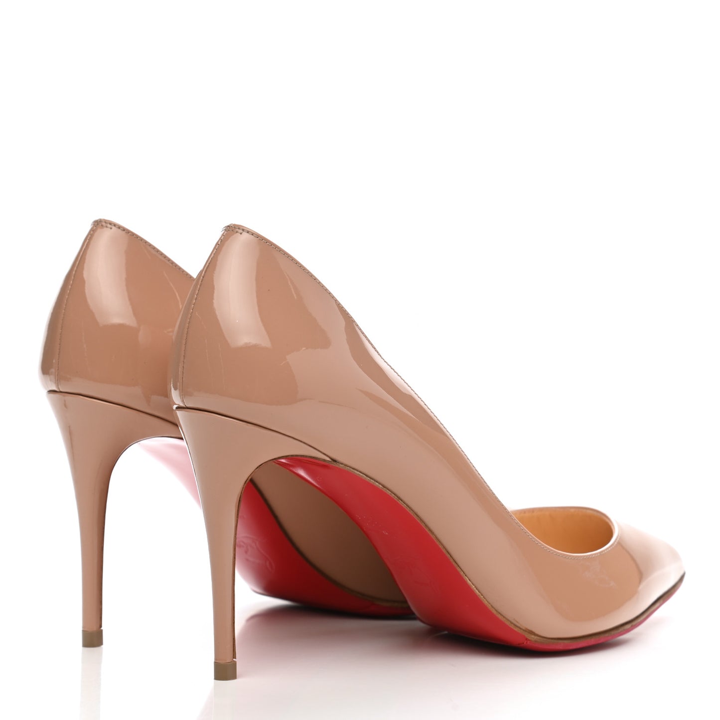 Patent Pigalle Follies 85 Pumps 38.5 Nude