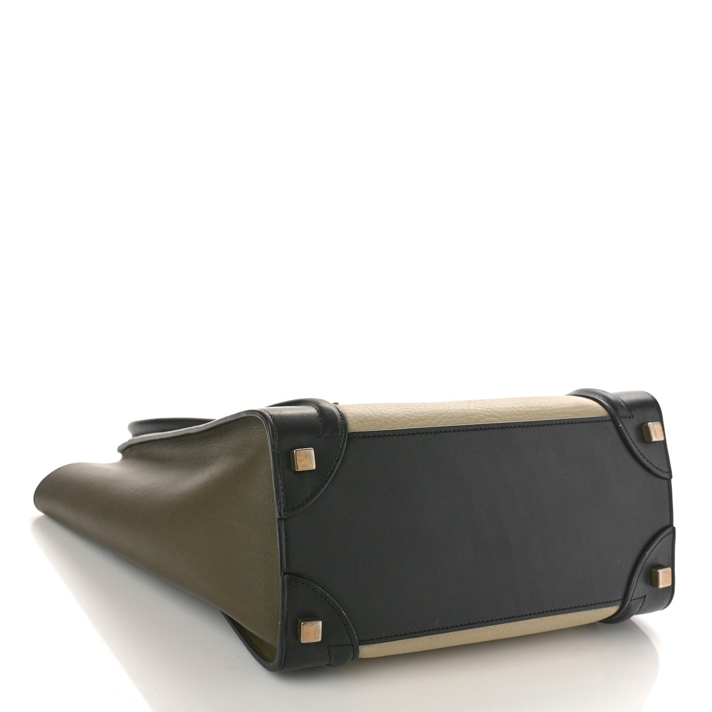 Elephant Calfskin Micro Tri-Color Luggage Chalk