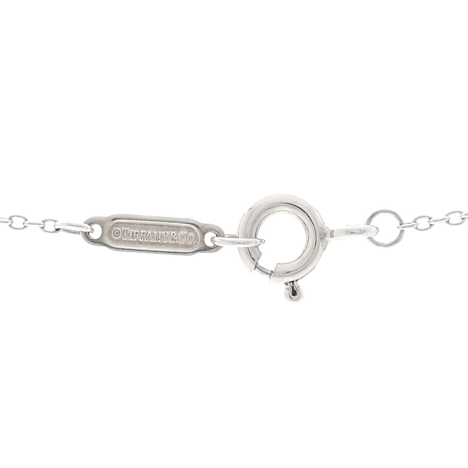 Tiffany Sterling Silver Small Return to Tiffany Heart Pendant Necklace 5 of 5