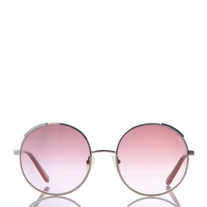 Chloe Oversized Round Sunglasses CE117S Gold 2 of 7