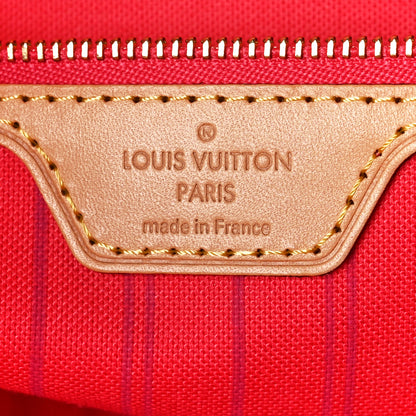 Louis Vuitton Damier Azur Delightful PM Pink 5 of 11