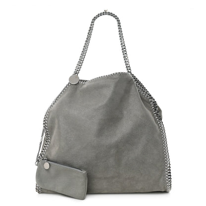 Stella McCartney Shaggy Deer Big Falabella Tote Grey 1 of 10