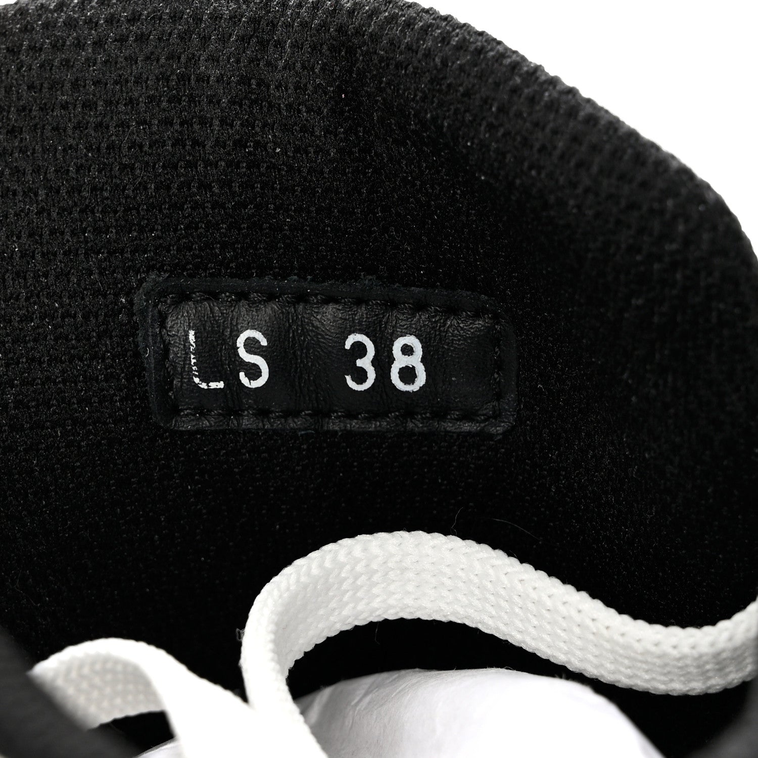 Christian Dior Nylon Fabric Womens D-Player High Top Sneakers 38 White Black 7 of 8