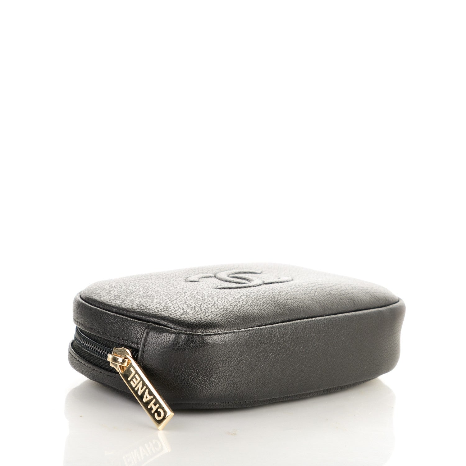 Chanel Goatskin CC Cosmetic Case Black 4 of 14