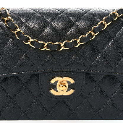 Chanel Caviar Quilted Small Double Flap Black 8 of 11