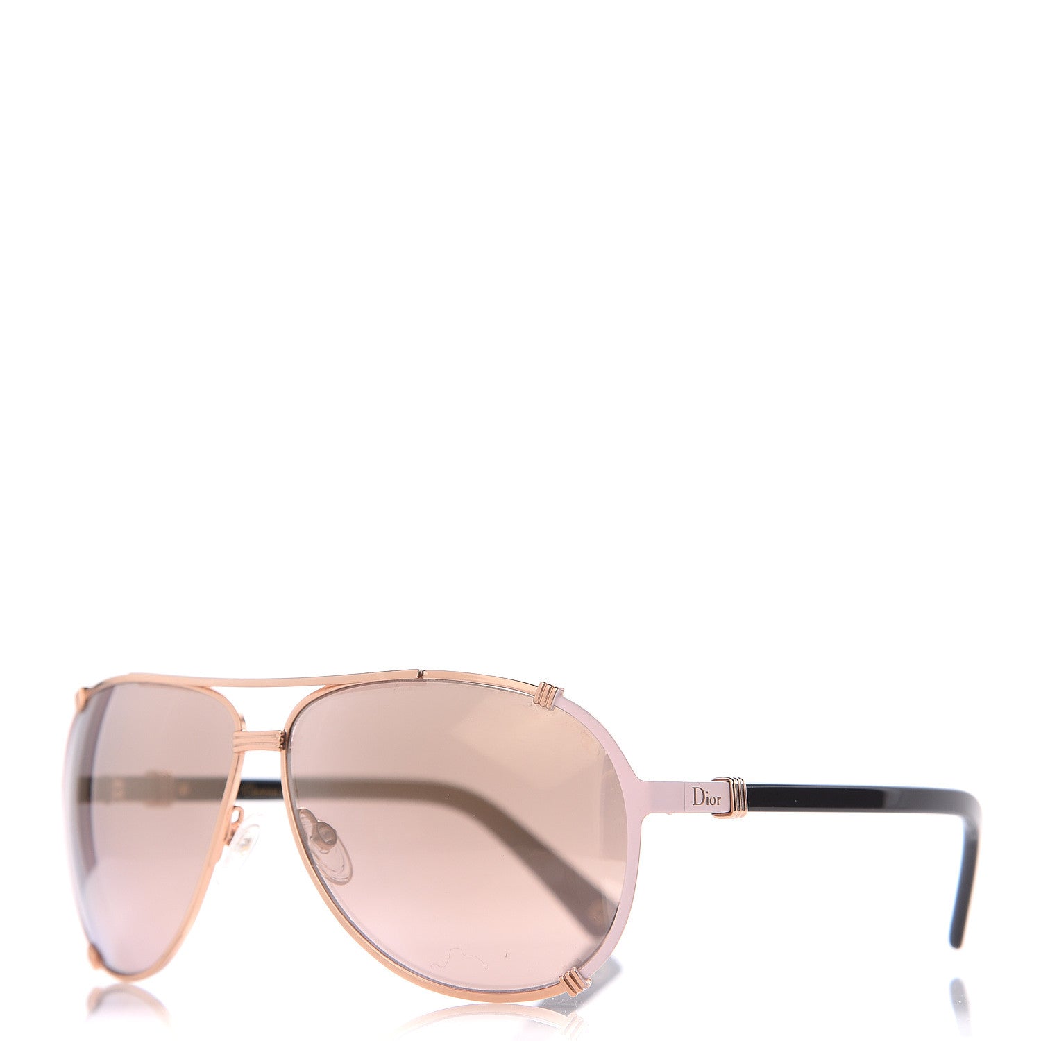 Christian Dior Chicago 2 Aviator Sunglasses Pink 1 of 8