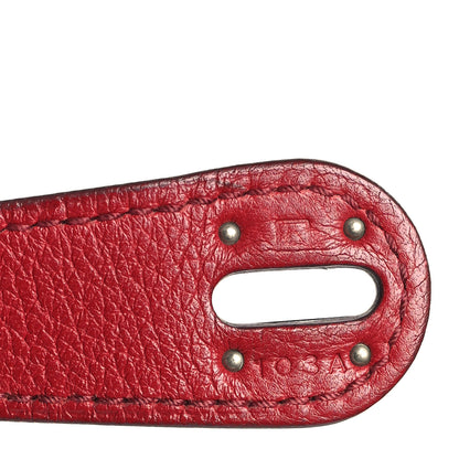 Hermes Taurillon Clemence Lindy 34 Rouge Garance 7 of 15