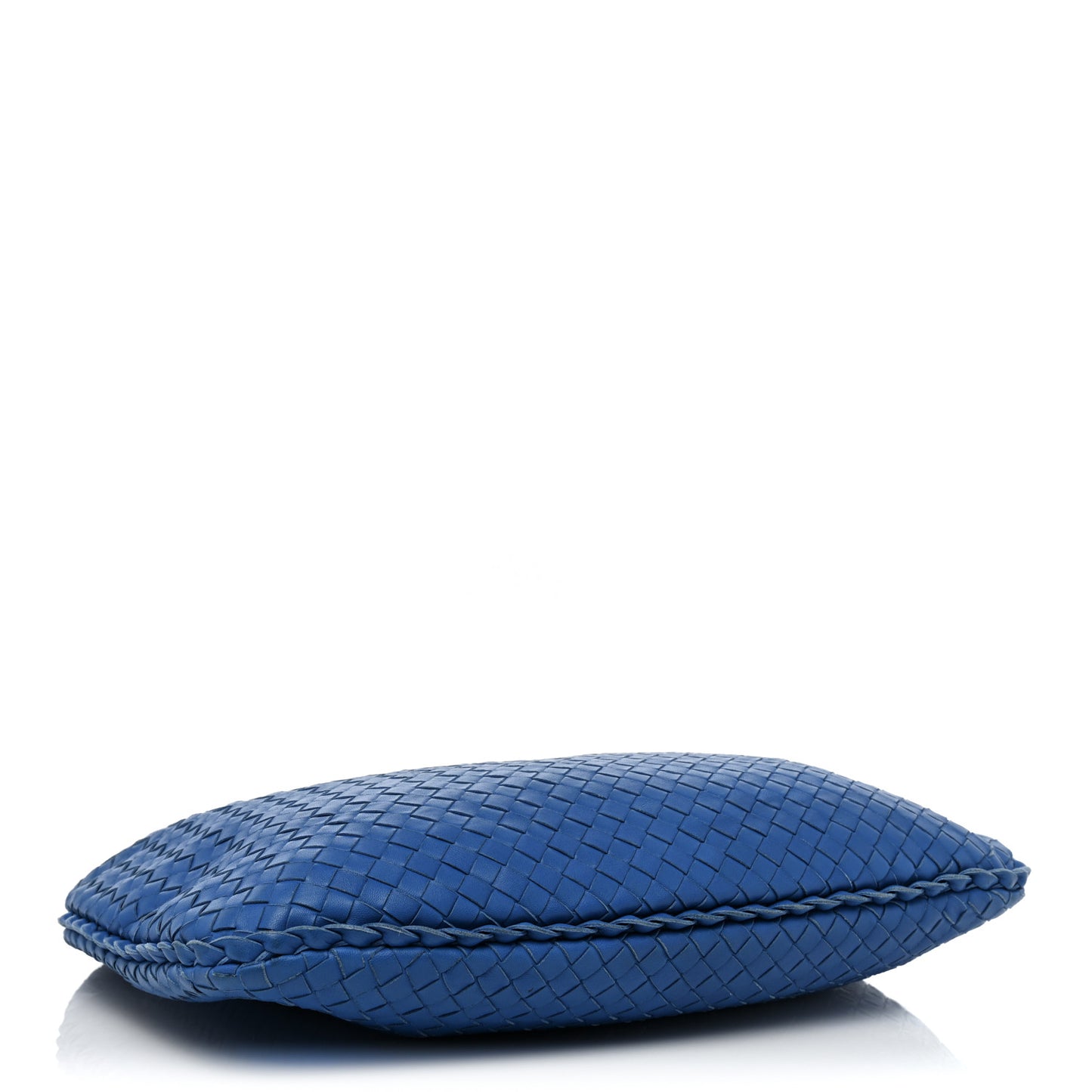 Nappa Intrecciato Medium Veneta Hobo Signal Blue