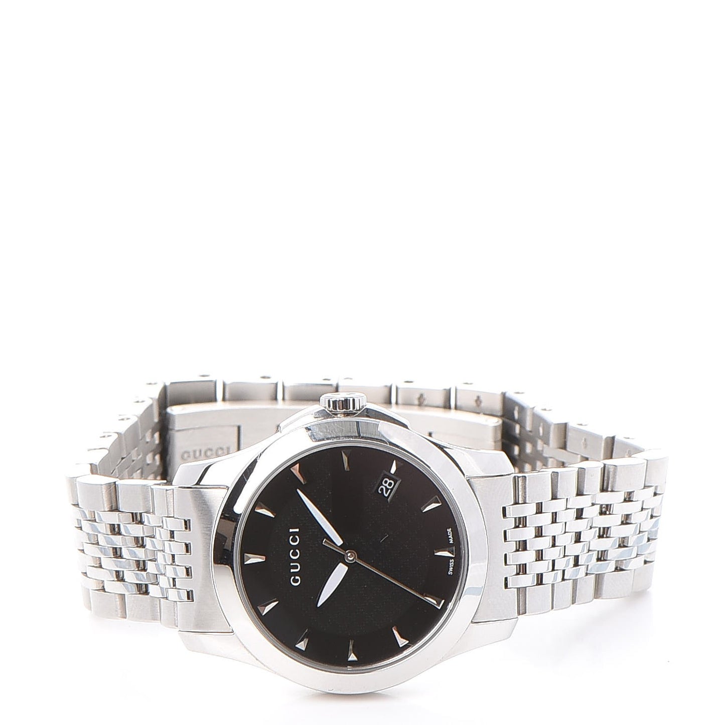 Stainless Steel 27mm G-Timeless Quartz Watch Black