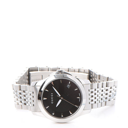 Gucci Stainless Steel 27mm G-Timeless Quartz Watch Black 3 of 11