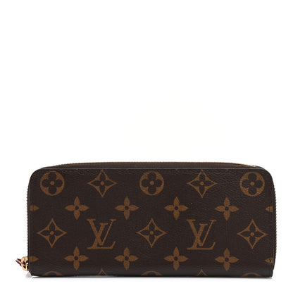 Louis Vuitton Monogram Clemence Wallet Fuchsia 1 of 9