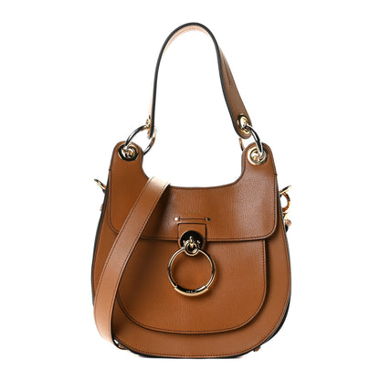 Chloe Calfskin Medium Tess Hobo Autumnal Brown 1 of 8