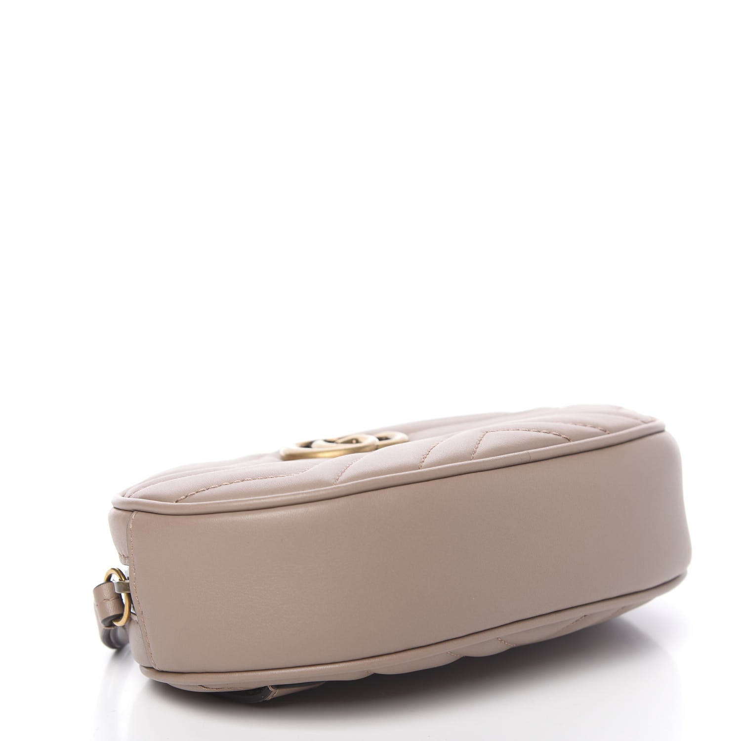 Gucci Calfskin Matelasse GG Marmont Belt Bag 85 34 Porcelain Rose 4 of 10