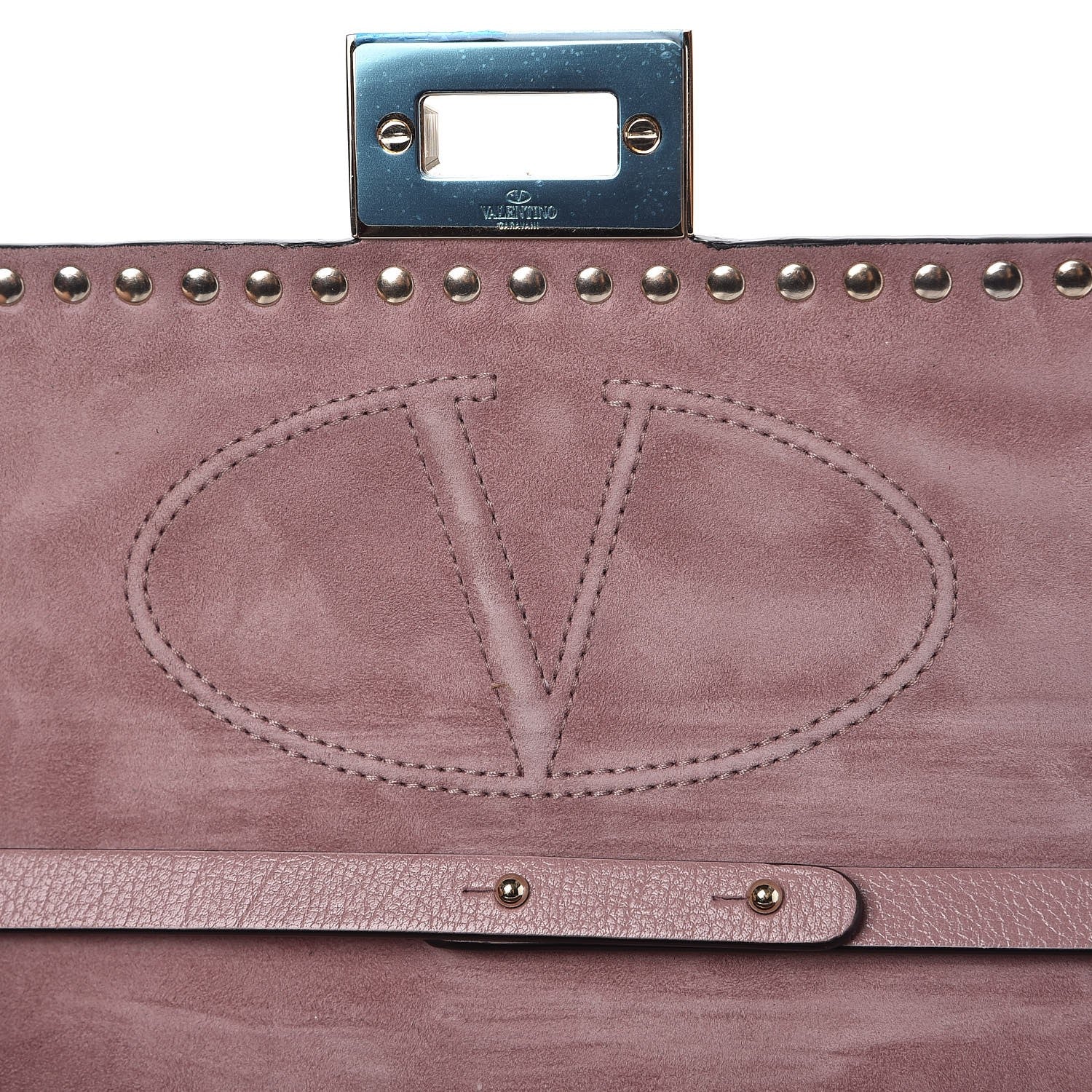 Valentino Garavani Vitello Rockstud No Limit Shoulder Bag Lipstick 8 of 8