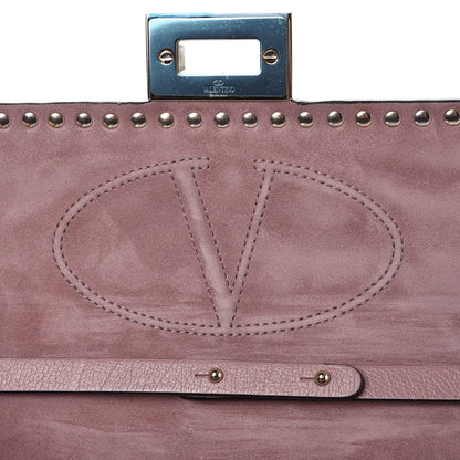 Valentino Garavani Vitello Rockstud No Limit Shoulder Bag Lipstick 8 of 8