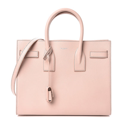 Saint Laurent Grained Calfskin Small Sac De Jour Rose 1 of 10