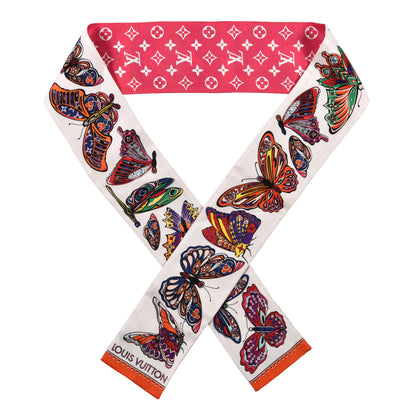Louis Vuitton Silk Monogram World Of Love Bandeau White 1 of 3