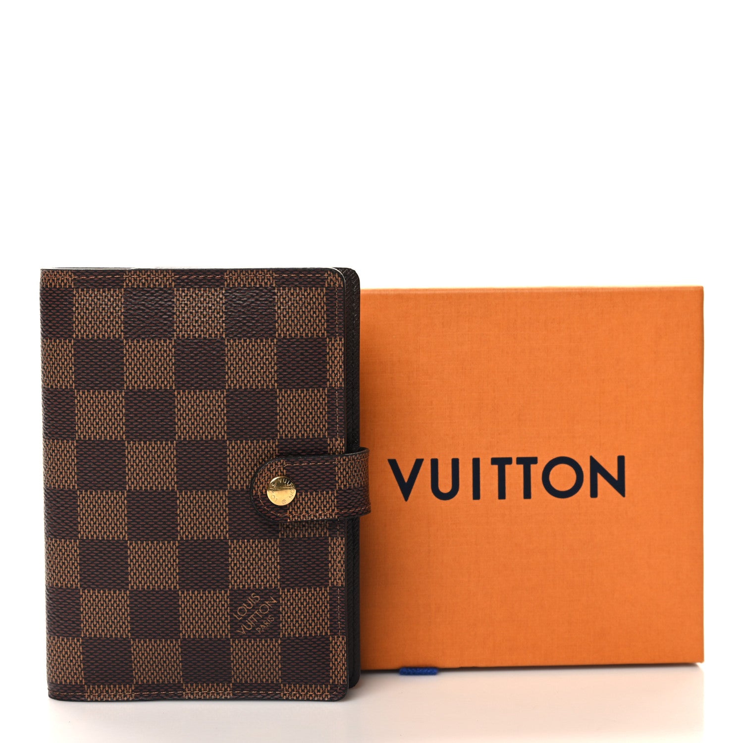 Louis Vuitton Damier Ebene Small Ring Agenda Cover 8 of 8