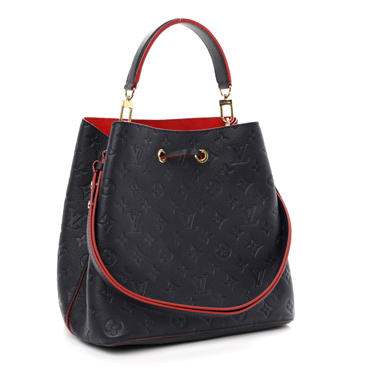 Louis Vuitton Empreinte Neonoe MM Marine Rouge 3 of 11