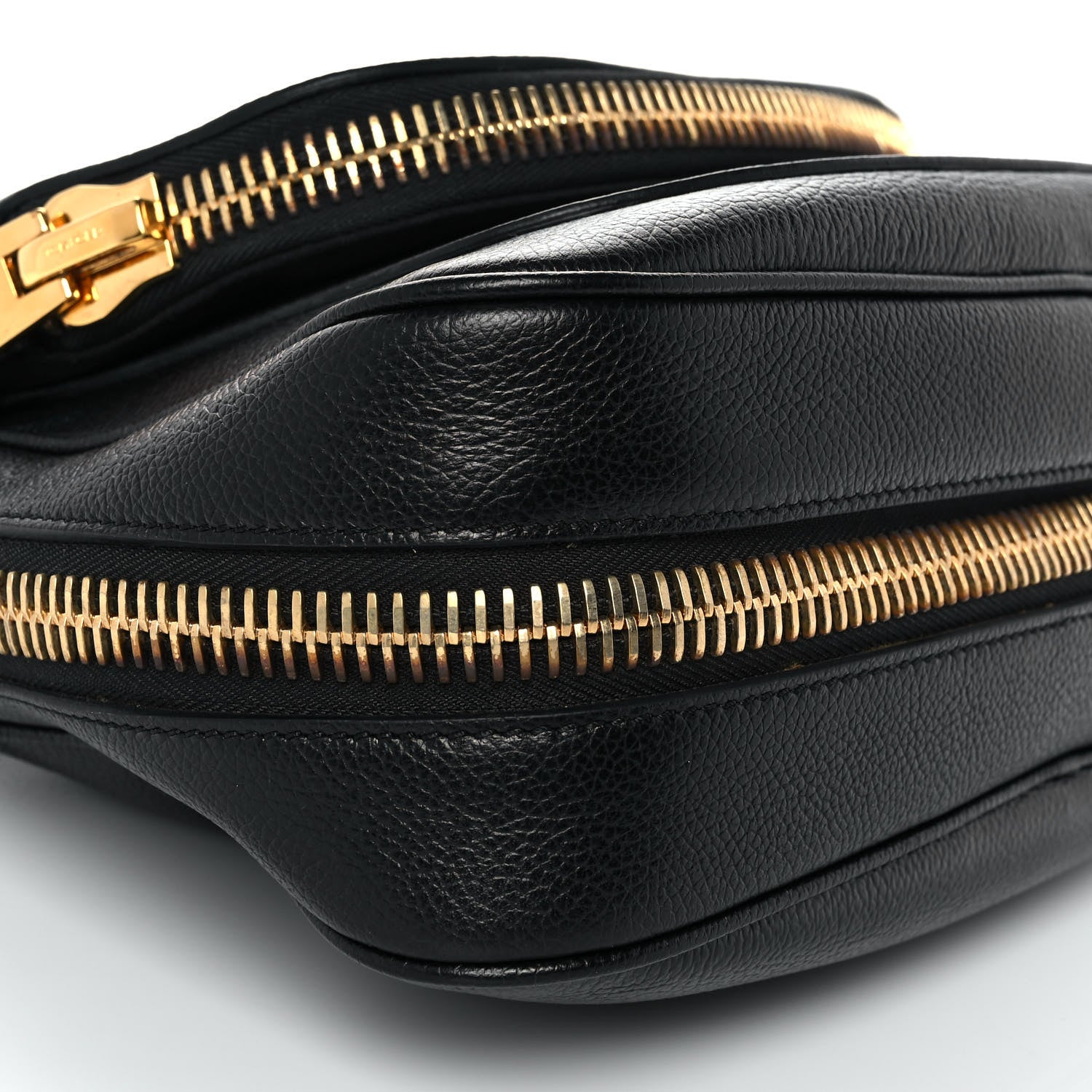 Tom Ford Grained Calfskin Medium Jennifer Shoulder Bag Black 7 of 8