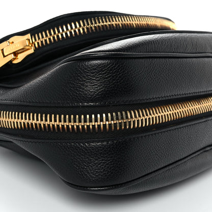 Tom Ford Grained Calfskin Medium Jennifer Shoulder Bag Black 7 of 8