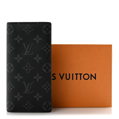 Louis Vuitton Monogram Eclipse Brazza Wallet 7 of 7