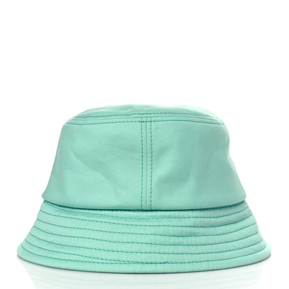 Chanel Cotton CC Cloche Bucket Hat S Turquoise Fuchsia 6 of 7