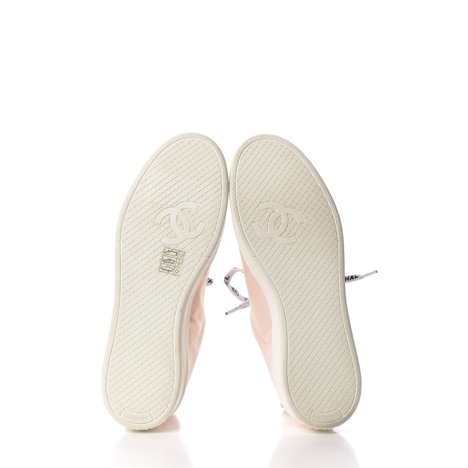 Chanel Canvas Womens Sneakers 36.5 Light Pink 5 of 8