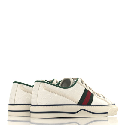 Gucci Jacquard Mini GG Monogram Web Womens 1977 Tennis Sneakers 40.5 White 5 of 9