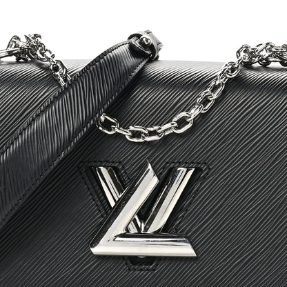 Louis Vuitton Epi Twist Shoulder Bag MM Black 7 of 9