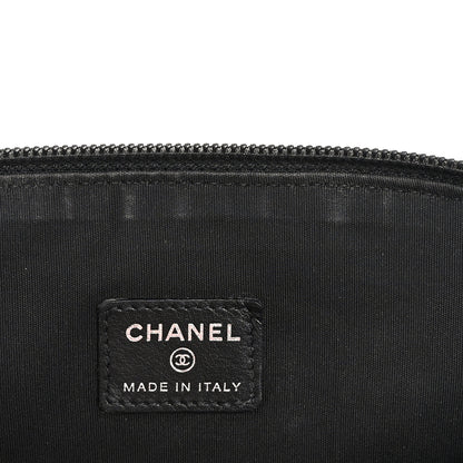 Chanel Caviar Timeless CC Cosmetic Pouch Black 9 of 14