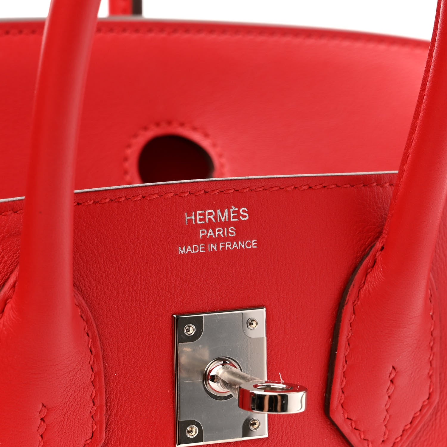 Hermes Swift Birkin 25 Rouge De Coeur 6 of 10