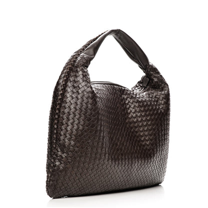 Bottega Veneta Nappa Intrecciato Maxi Veneta Hobo Ebano 3 of 6