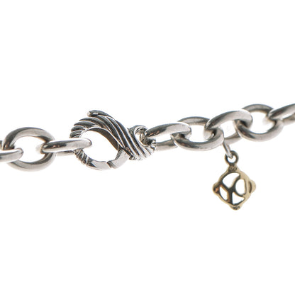 David Yurman Sterling Silver Figaro Chain Necklace 4 of 6