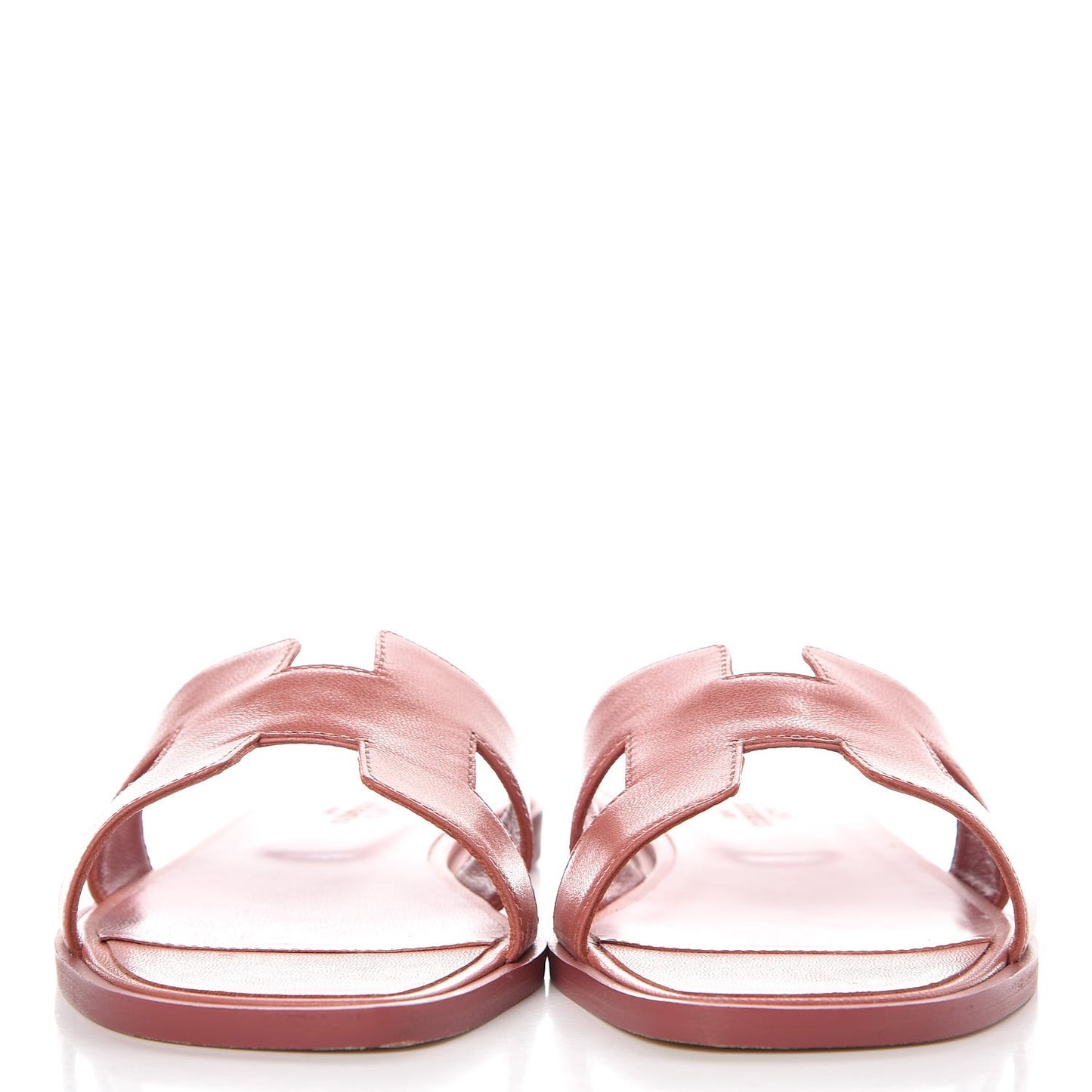 Goatskin Oran Sandals 37 Rouge Blush