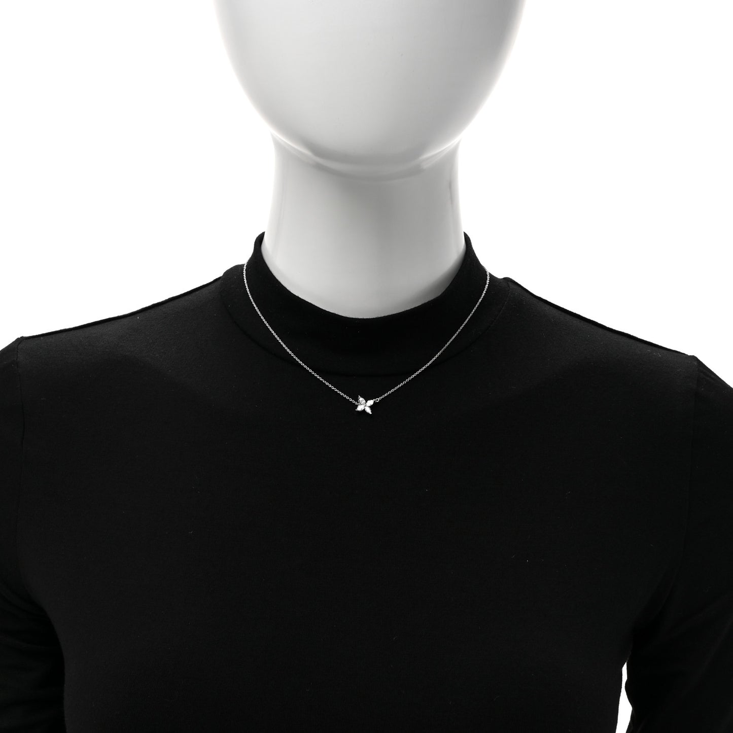 Platinum Diamond Medium Victoria Necklace