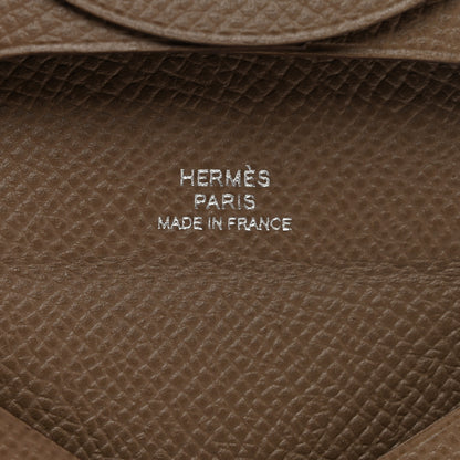Hermes Epsom Bastia Coin Purse Etoupe 6 of 6