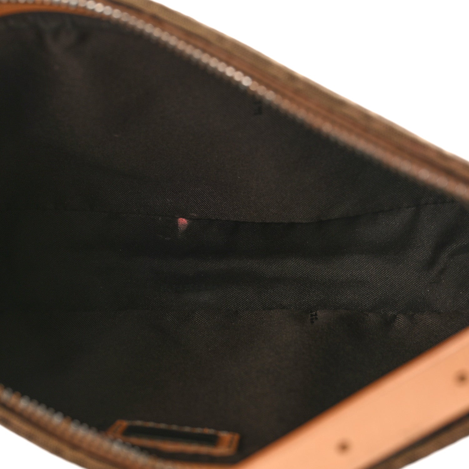 Fendi Zucchino Pochette Dark Brown 5 of 12