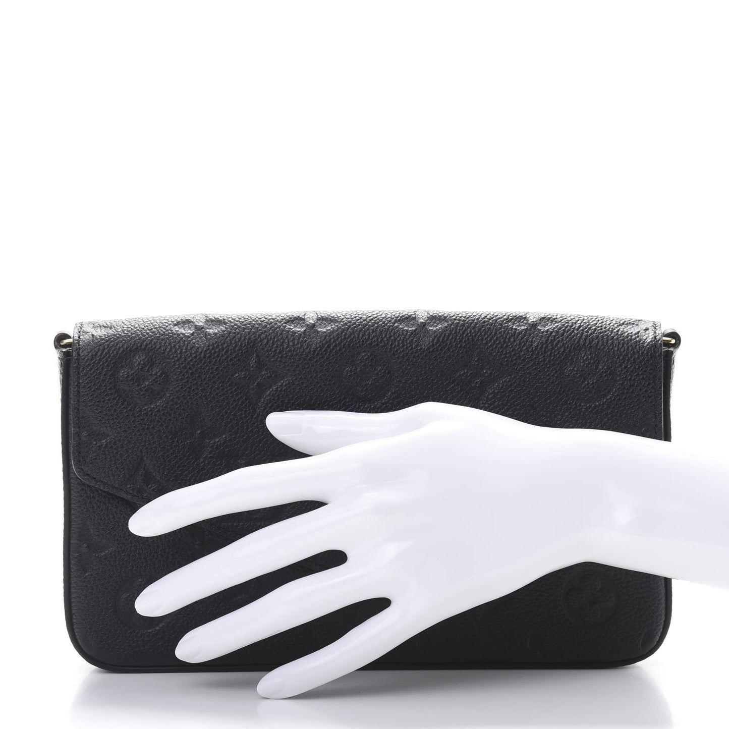 Empreinte Pochette Felicie Chain Wallet Black