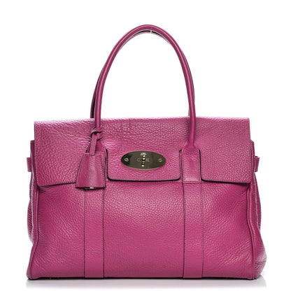Mulberry Spongy Pebbled Calfskin Bayswater Hot Fuchsia 1 of 7