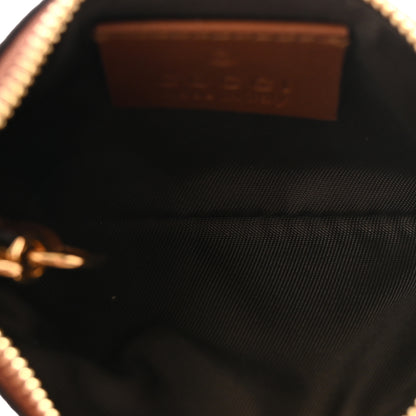 Gucci GG Supreme Monogram Key Case Beige Ebony Cuir 5 of 7