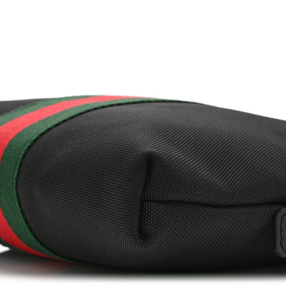 Gucci Techno Canvas Web Messenger Bag Black 11 of 11