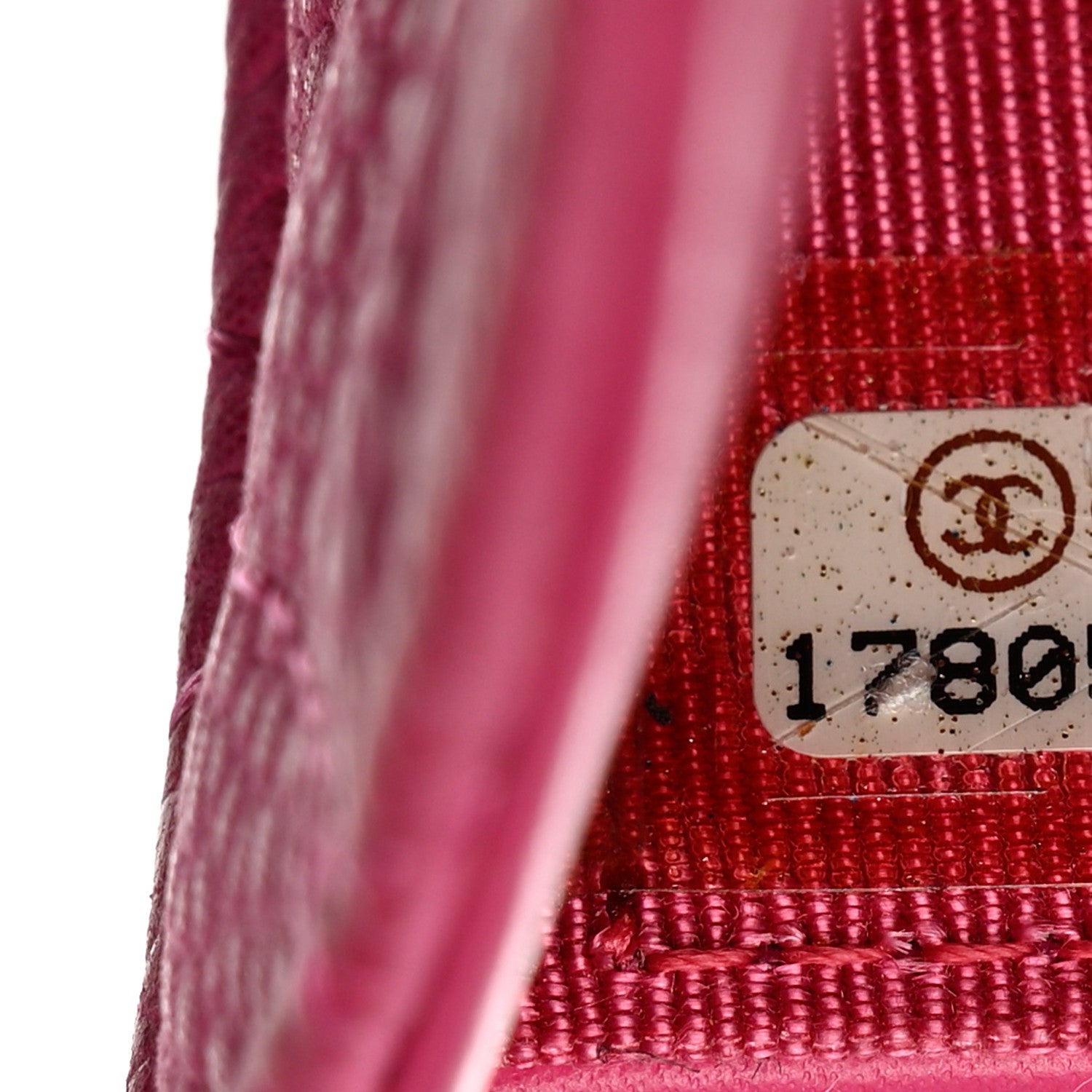 Chanel Iridescent Caviar Quilted Long Flap Wallet Dark Pink 8 of 14